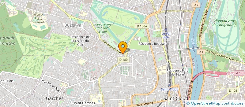 localisation de l'entreprise SCI CONST VENTE RESID TASSIGNY à GARCHES