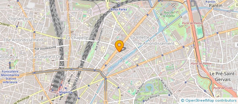 localisation de l'entreprise SCI CONST VILLAGE COGOLIN  PARIS