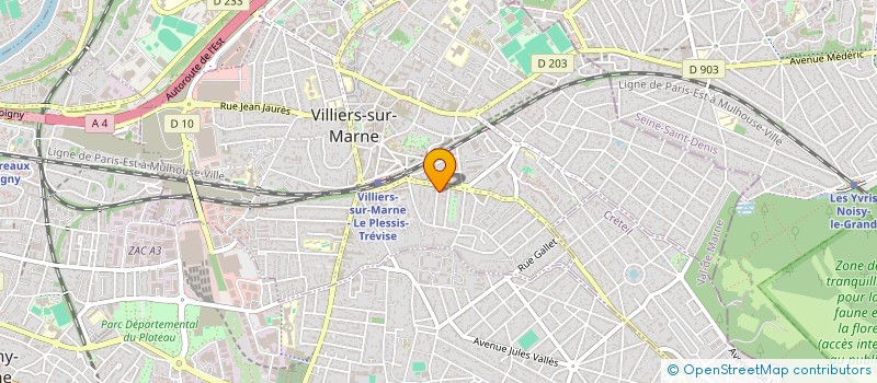 localisation de l'entreprise SCI CONST VILLENEUVE LA QUEUE  VILLIERS-SUR-MARNE