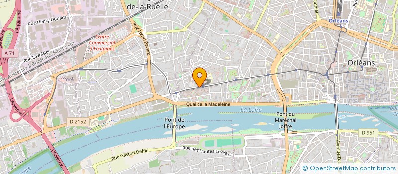 localisation de l'entreprise SCI CONSTANCE à ORLEANS