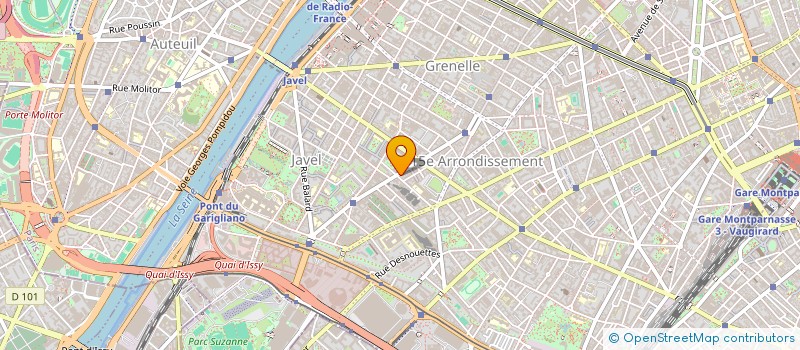 localisation de l'entreprise SCI CONSTANCE  PARIS