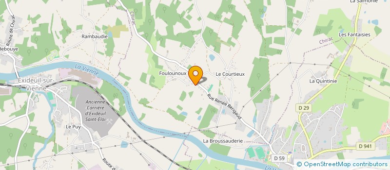 localisation de l'entreprise SCI CONSTANCE à CHIRAC
