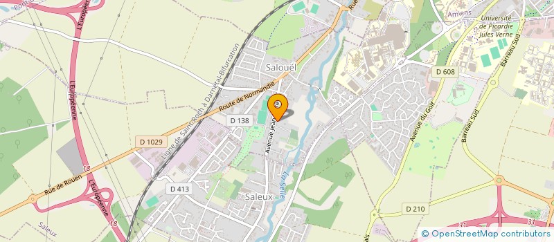 localisation de l'entreprise SCI CONSTANCE  SALOUEL