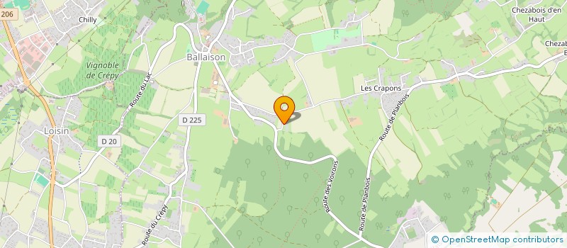 localisation de l'entreprise SCI CONSTANCE  BALLAISON