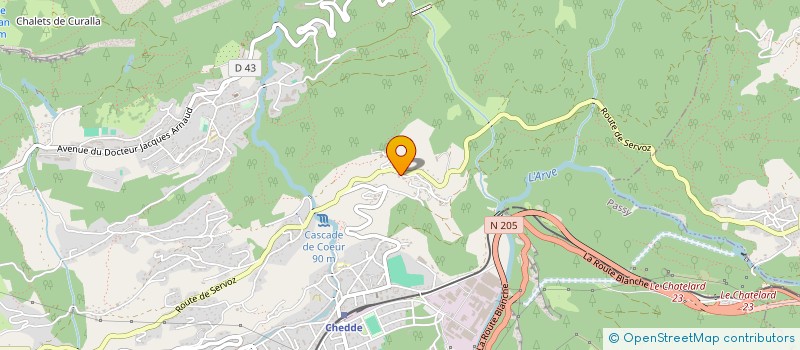 localisation de l'entreprise SCI CONSTANCE  PASSY