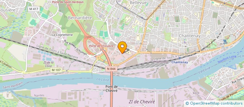 localisation de l'entreprise SCI CONSTANCE DAVID à NANTES