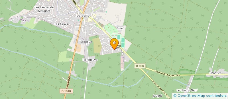 localisation de l'entreprise SCI CONSTANS SOCIETE IMMOBILIERE  LE BARP