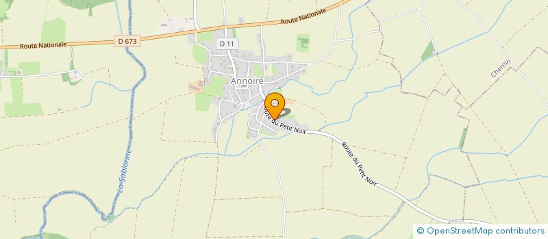 localisation de l'entreprise SCI CONSTANT CHEVILLON  ANNOIRE