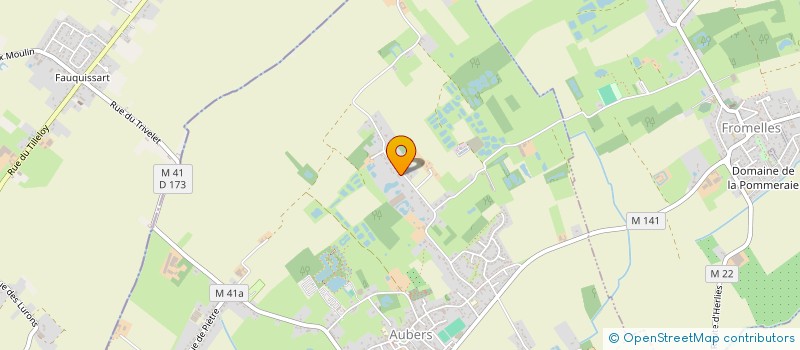 localisation de l'entreprise SCI CONSTANT LEBAS à AUBERS