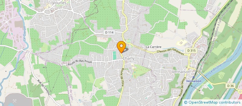 localisation de l'entreprise SCI CONSTANTIN  CHARLY