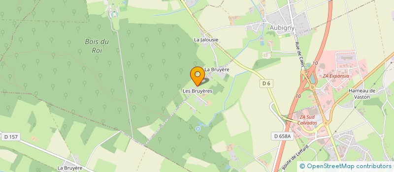 localisation de l'entreprise SCI CONSTANTIN  LA HOGUETTE