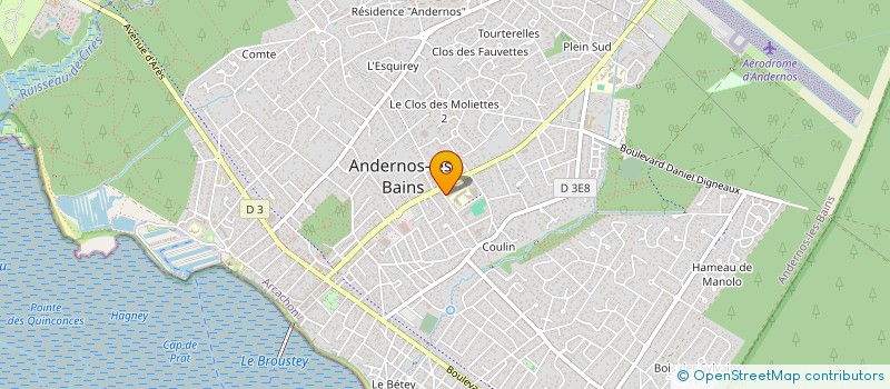 localisation de l'entreprise SCI CONSTANTIN  ANDERNOS-LES-BAINS