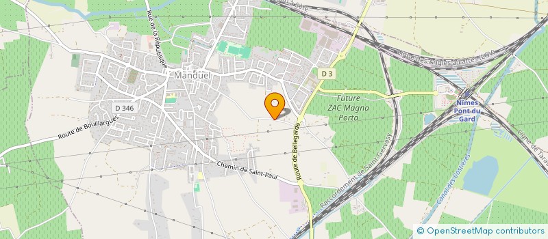 localisation de l'entreprise SCI CONSTANTIN  MANDUEL