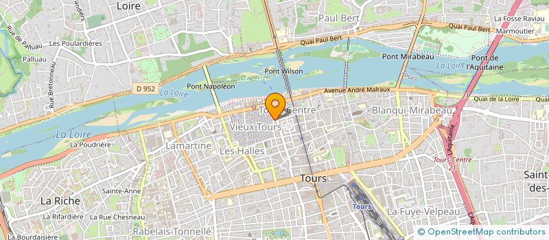 localisation de l'entreprise SCI CONSTANTINE à TOURS