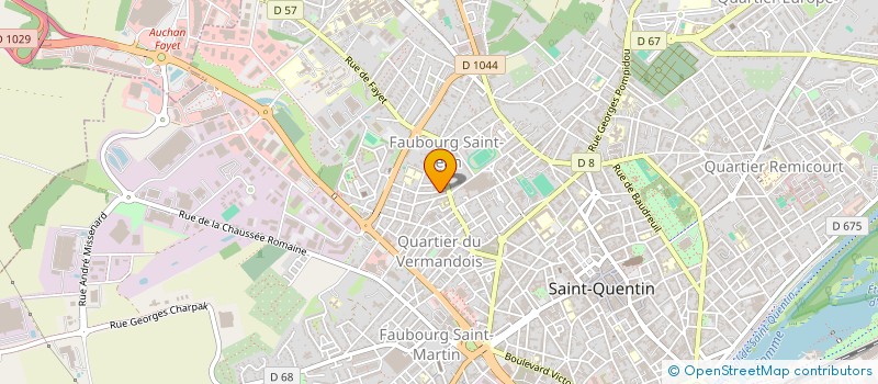 localisation de l'entreprise SCI CONSTANTINE à SAINT-QUENTIN