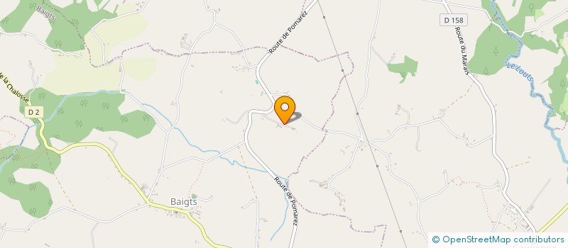 localisation de l'entreprise SCI CONSTANTINE  VICQ D'AURIBAT