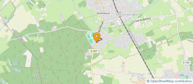 localisation de l'entreprise SCI CONSTANTINE  MONCE-EN-BELIN