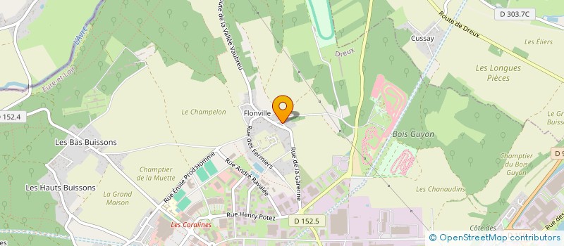 localisation de l'entreprise SCI CONSTELLATION à DREUX