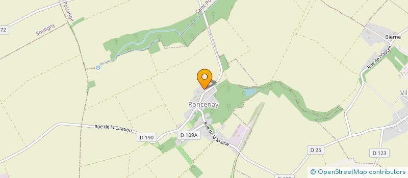 localisation de l'entreprise SCI CONSTR'INOVA  RONCENAY