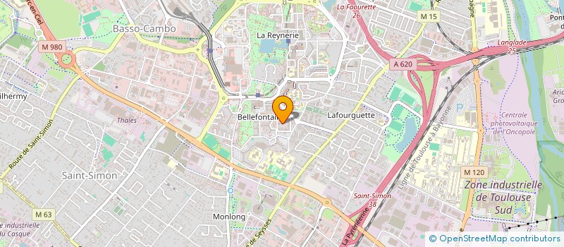 localisation de l'entreprise SCI CONSTRUCTION BBG à TOULOUSE