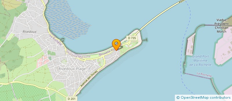 localisation de l'entreprise SCI CONSTRUCTION DE L'ATLANTIQUE  RIVEDOUX-PLAGE