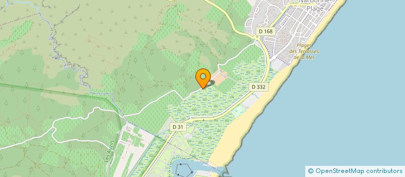 localisation de l'entreprise SCI CONSTRUCTION VENTE LES FOULQUINES 2 à NARBONNE