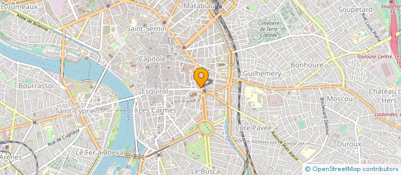 localisation de l'entreprise SCI CONSTRUCTION VENTE RES METROPOLITAN à TOULOUSE