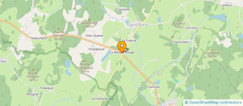 localisation de l'entreprise SCI CONTAMONT  SAINT-BARD