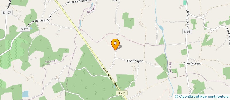 localisation de l'entreprise SCI CONTE  CHILLAC