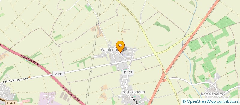 localisation de l'entreprise SCI CONTE  BILWISHEIM