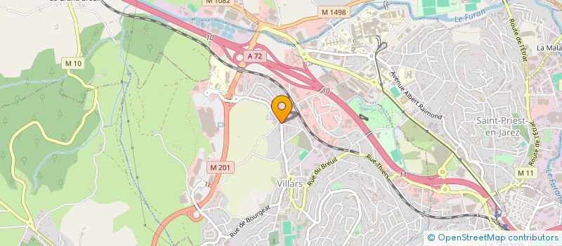 localisation de l'entreprise SCI CONTE GRANDCHAMP à VILLARS