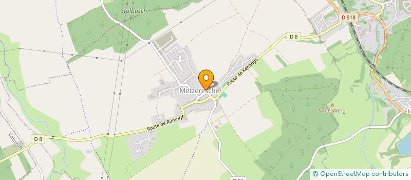 localisation de l'entreprise SCI CONTI  METZERESCHE