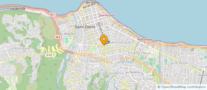 localisation de l'entreprise SCI CONTINENTAL à SAINT-DENIS