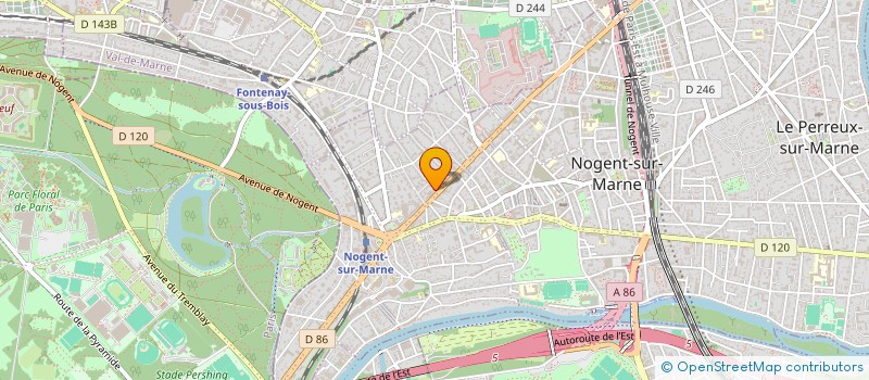 localisation de l'entreprise SCI CONTINUE  NOGENT-SUR-MARNE