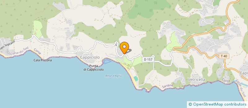 localisation de l'entreprise SCI CONTRA DI BOVE à OLMETO