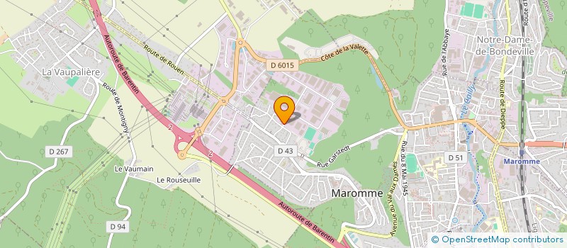 localisation de l'entreprise SCI CONTREMOULINS SAINT-JUST  MAROMME