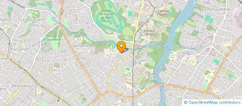 localisation de l'entreprise SCI CONTRESCARPE à NANTES