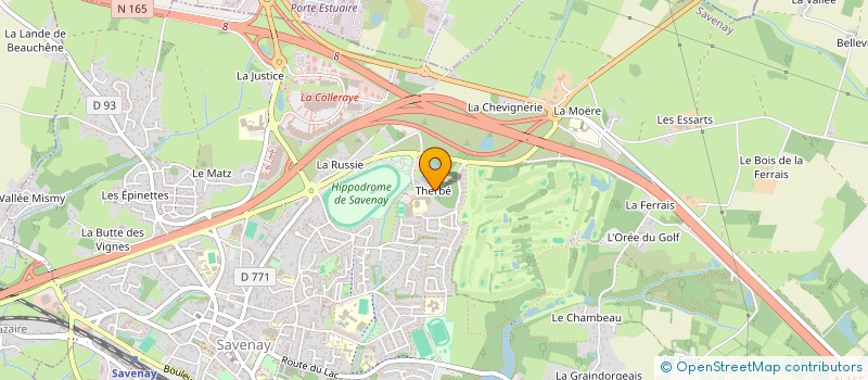 localisation de l'entreprise SCI CONVENANT  SAVENAY