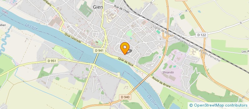 localisation de l'entreprise SCI CONVERT DES BOULARDS  GIEN