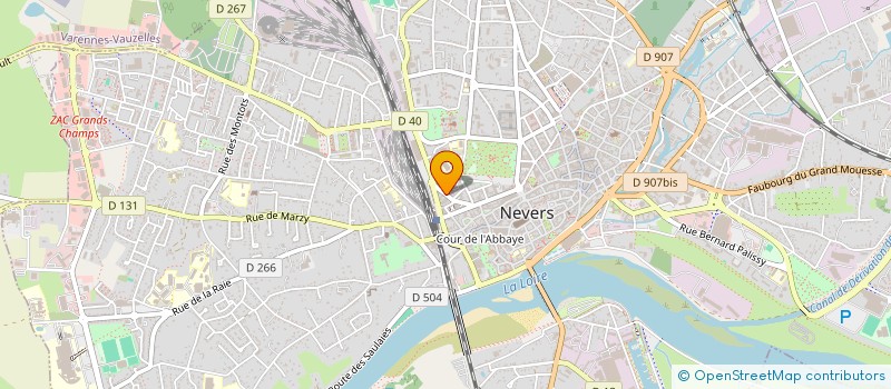 localisation de l'entreprise SCI COOBER PEDY à NEVERS