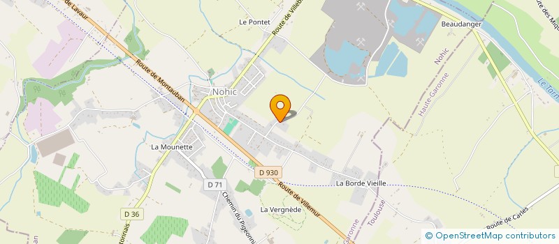 localisation de l'entreprise SCI COOKISE  NOHIC