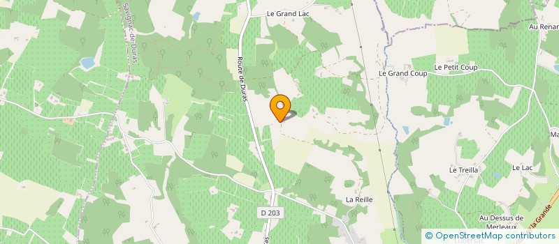 localisation de l'entreprise SCI COOL  SAVIGNAC-DE-DURAS