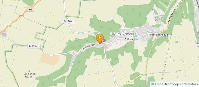 localisation de l'entreprise SCI COOL 5  FAY-LES-NEMOURS