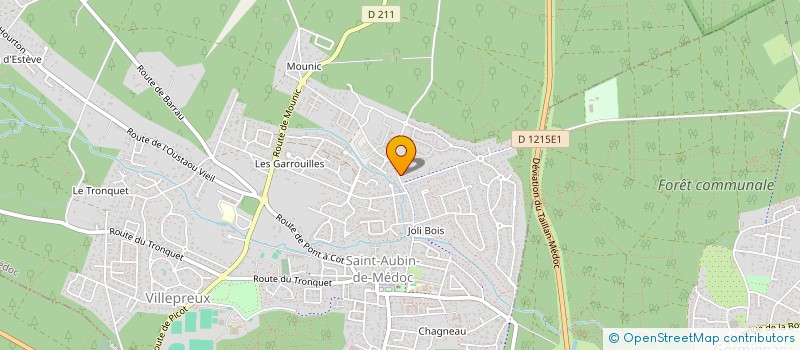 localisation de l'entreprise SCI COOL  SAINT-AUBIN-DE-MEDOC