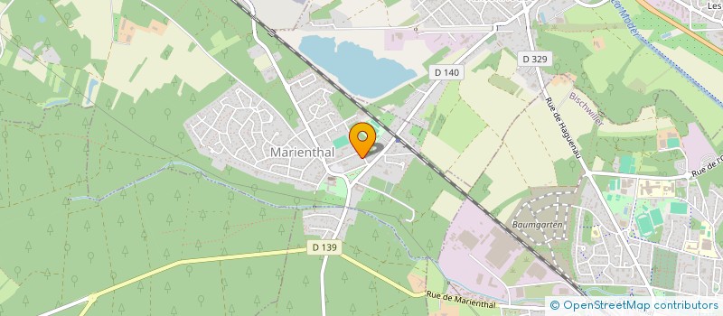 localisation de l'entreprise SCI COOLEN GERNIERS  HAGUENAU