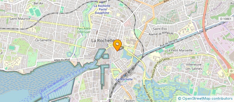 localisation de l'entreprise SCI COOOMTESSE  LA ROCHELLE