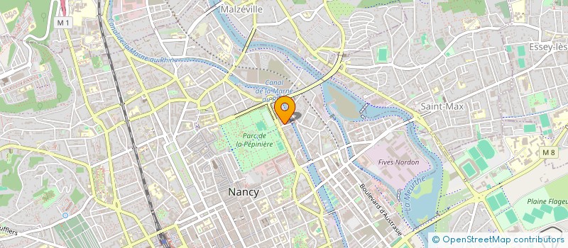 localisation de l'entreprise SCI COOPERATIVE MAURER TEMPE KINGERSHEIM  NANCY