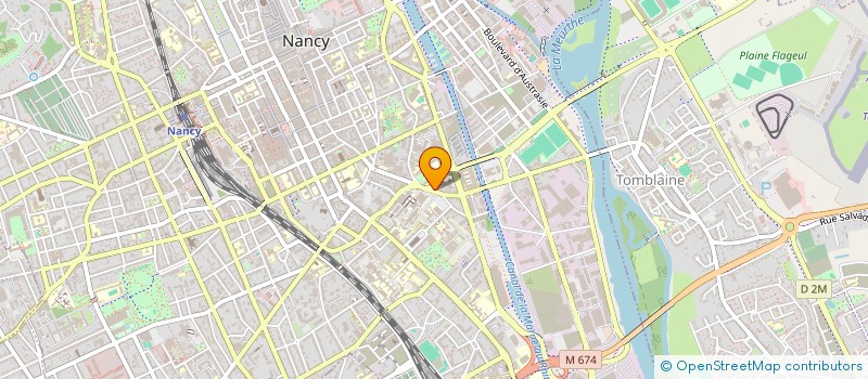 localisation de l'entreprise SCI COOPERATIVE QUONEX  NANCY