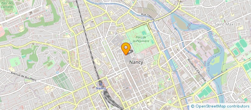 localisation de l'entreprise SCI COOPERATIVE RVM  NANCY