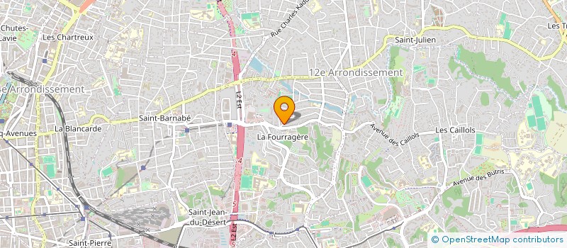 localisation de l'entreprise SCI COORNICHE à MARSEILLE
